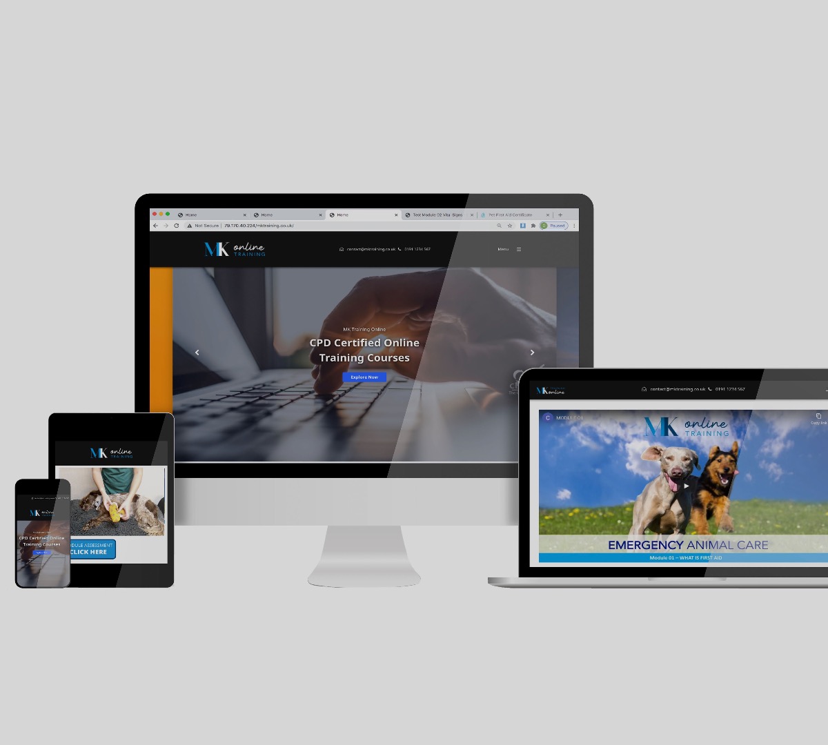 MK TRAINING online course creation